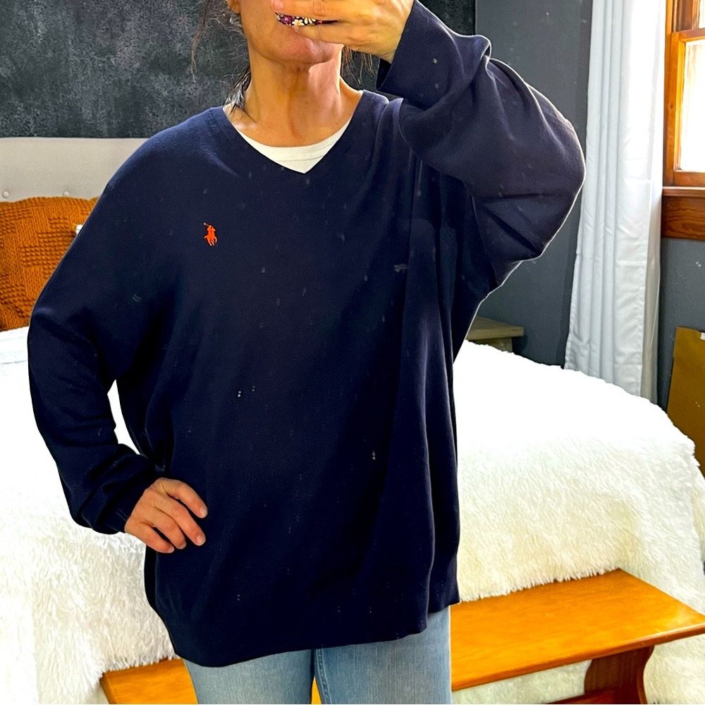 POLO Ralph Lauren xxl men’s navy with orange horse